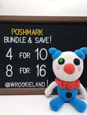 Roblox Piggy Clowny Plush